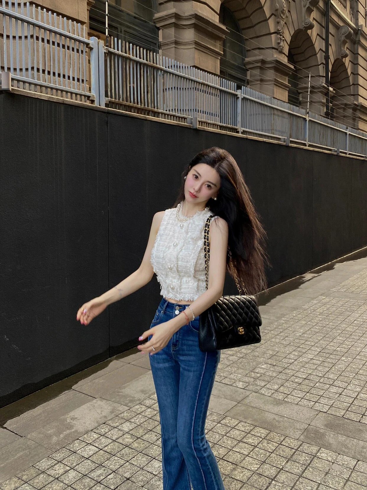 Item ID 8455 Chane1- Fragrant grandma -Classic-Flap-CF- medium size - Classic diamo