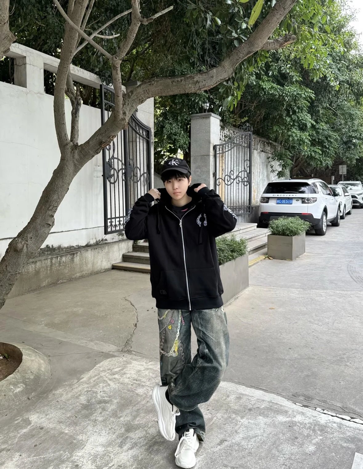 Item ID 8025 CH Horseshoe Printed Cotton Double Layer Fabric - _Waffle Inner_ _Silv