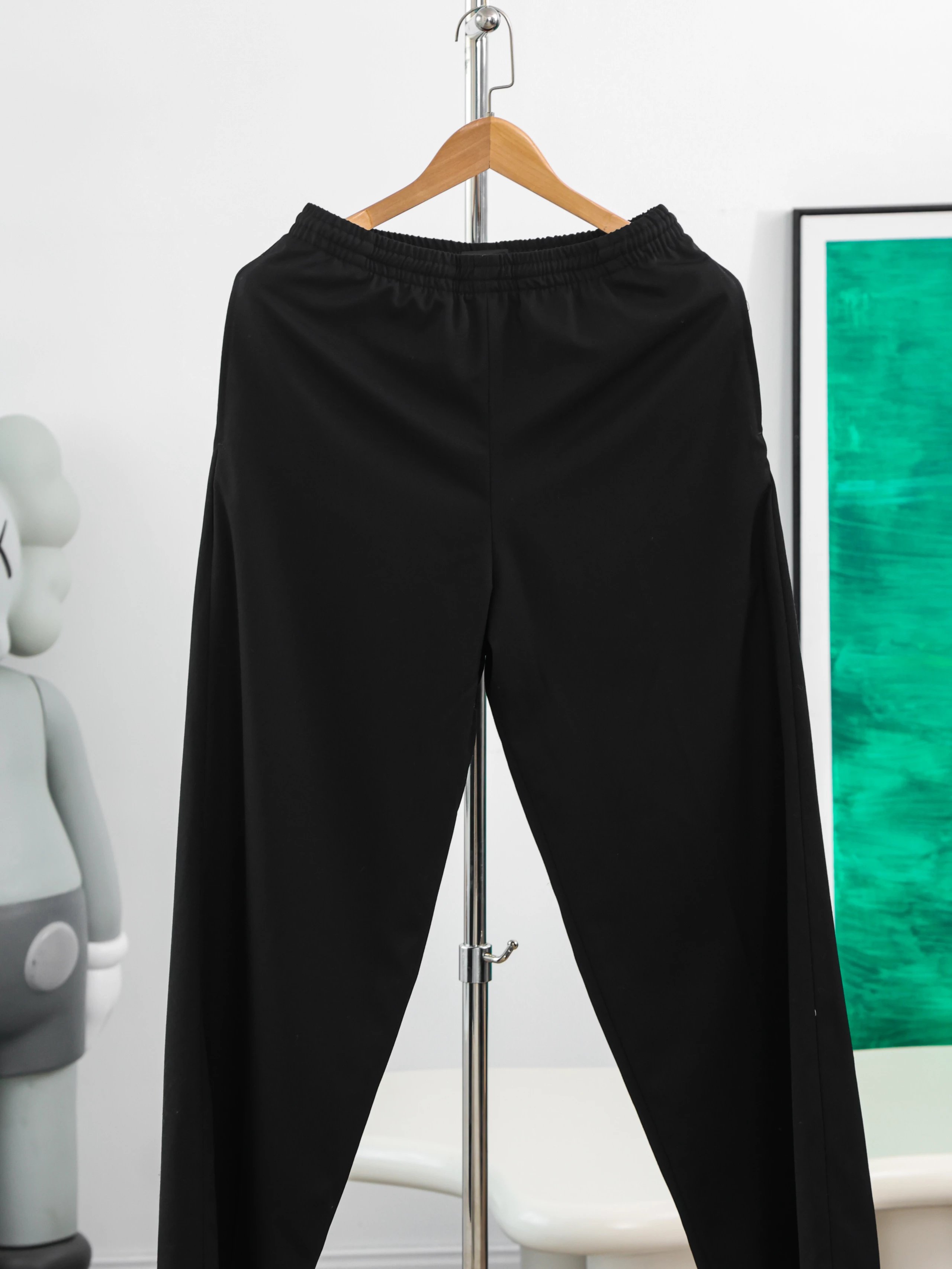 Item ID 8343 Balenci@ga- Paris -2023ss-100% wool worsted - Solid color pressed mid-