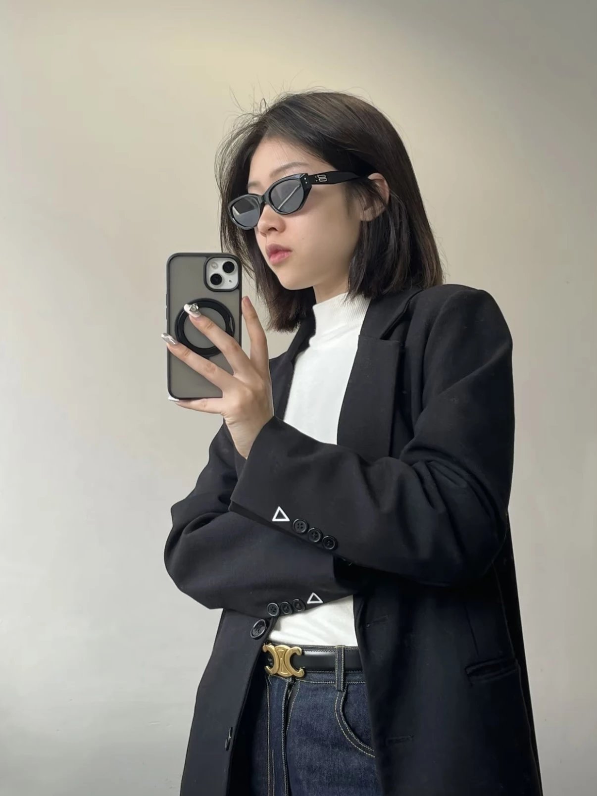 Item ID 8407 GENT1E-M0NSTER- gentleman monster -2023 New style -Rococo cat glasses