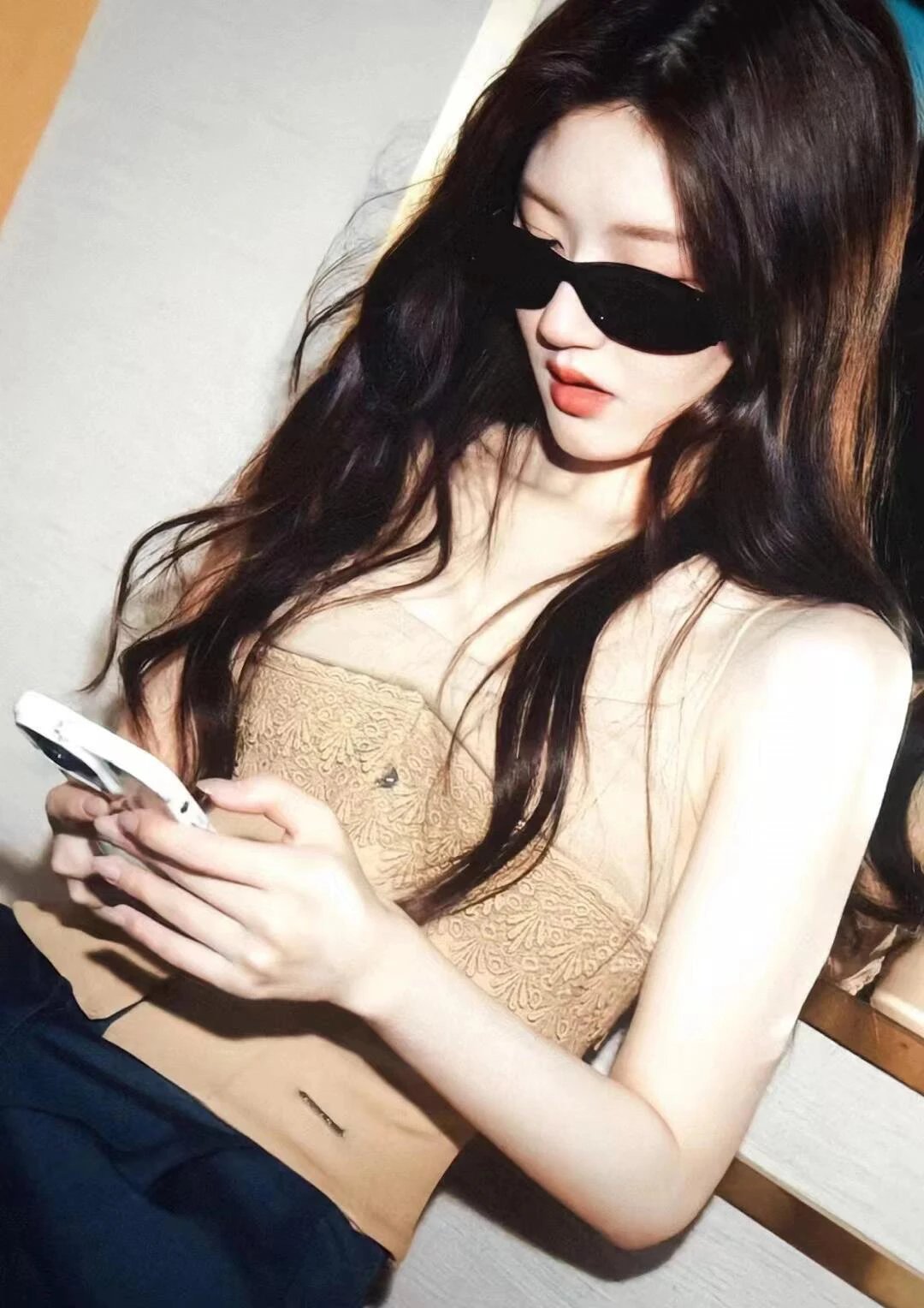 Item ID 8412 M1u-Miu- Miu Miu -2022ss- Classic - cat eye sunglasses - flat frame su