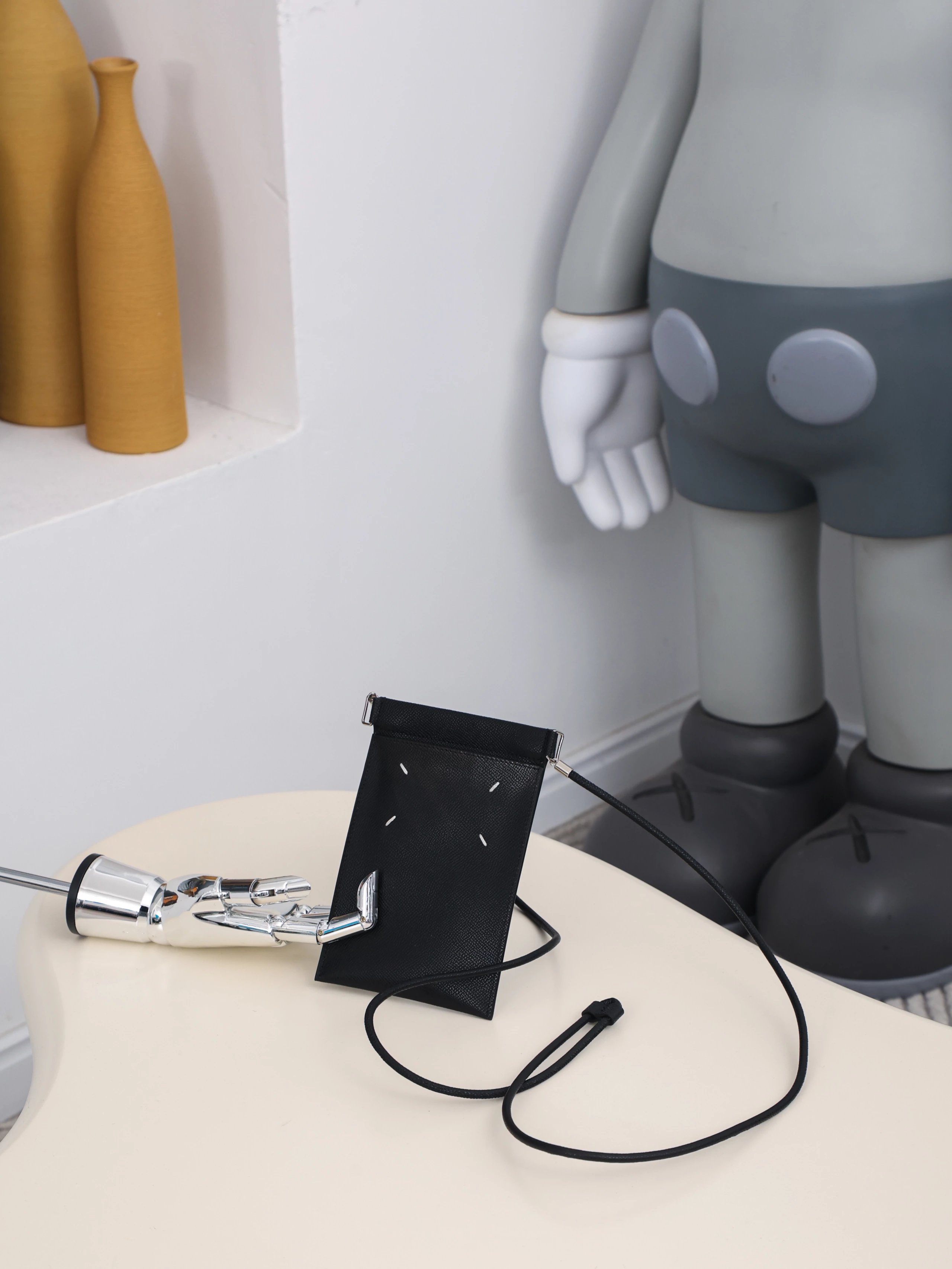 Item ID 8497 Maison-M@rgiela- Majira - Classic four-line mobile phone bag - Made of