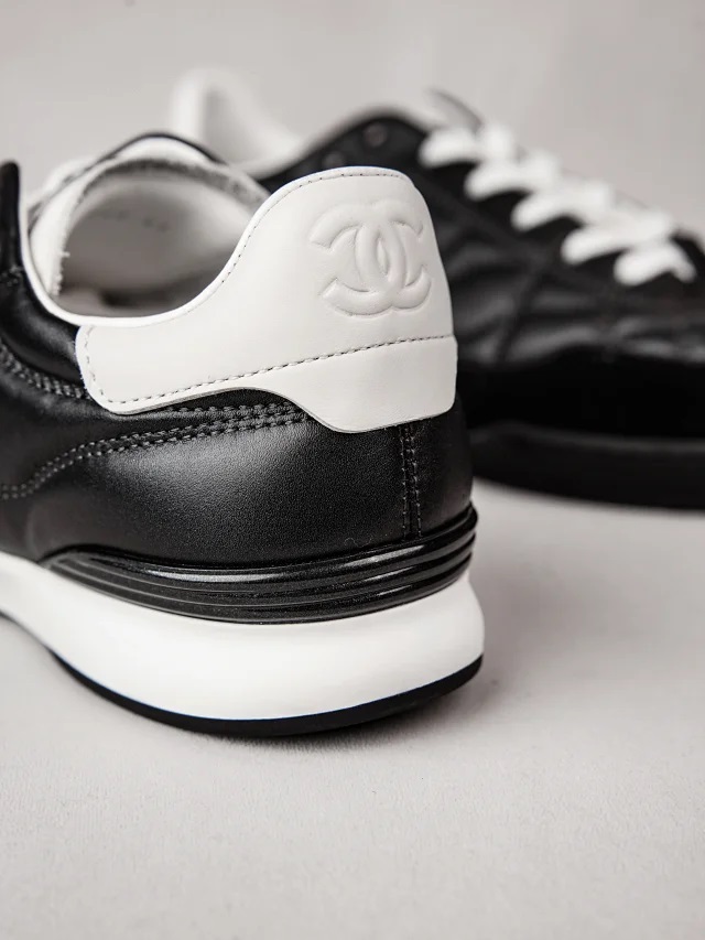 【高定系列】CHANE香奶儿 24a德训鞋 平跟 系带圆头 低帮 生活休闲鞋