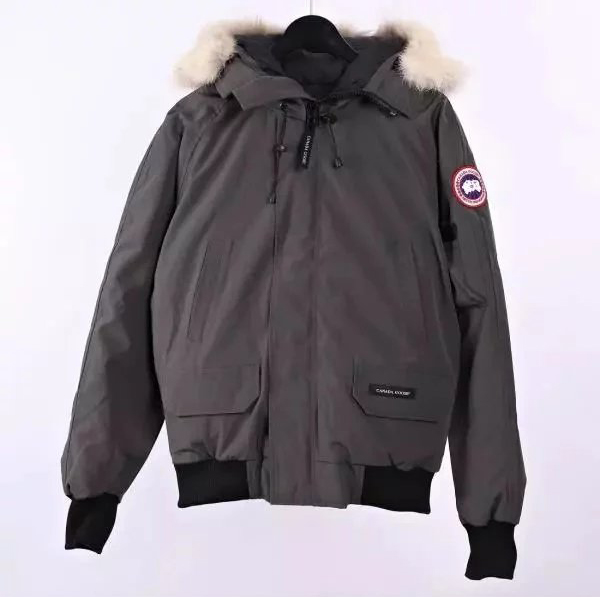 Item ID 8115 Goose brand -01 Expedition short down jacket -( Original wolf hair - F