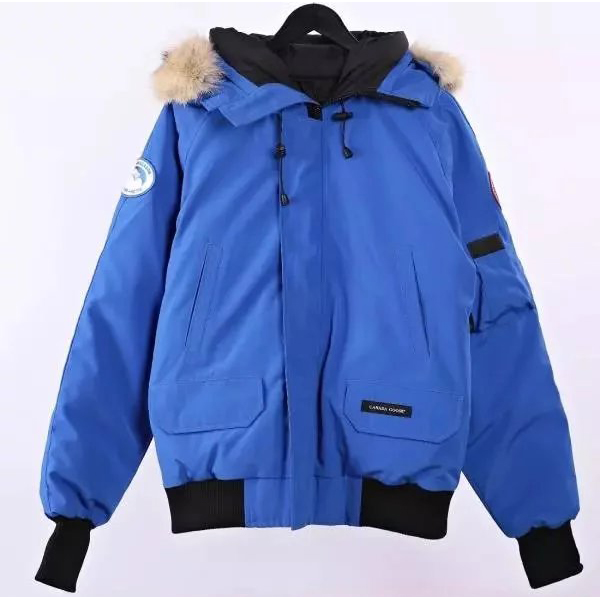 Item ID 8115 Goose brand -01 Expedition short down jacket -( Original wolf hair - F
