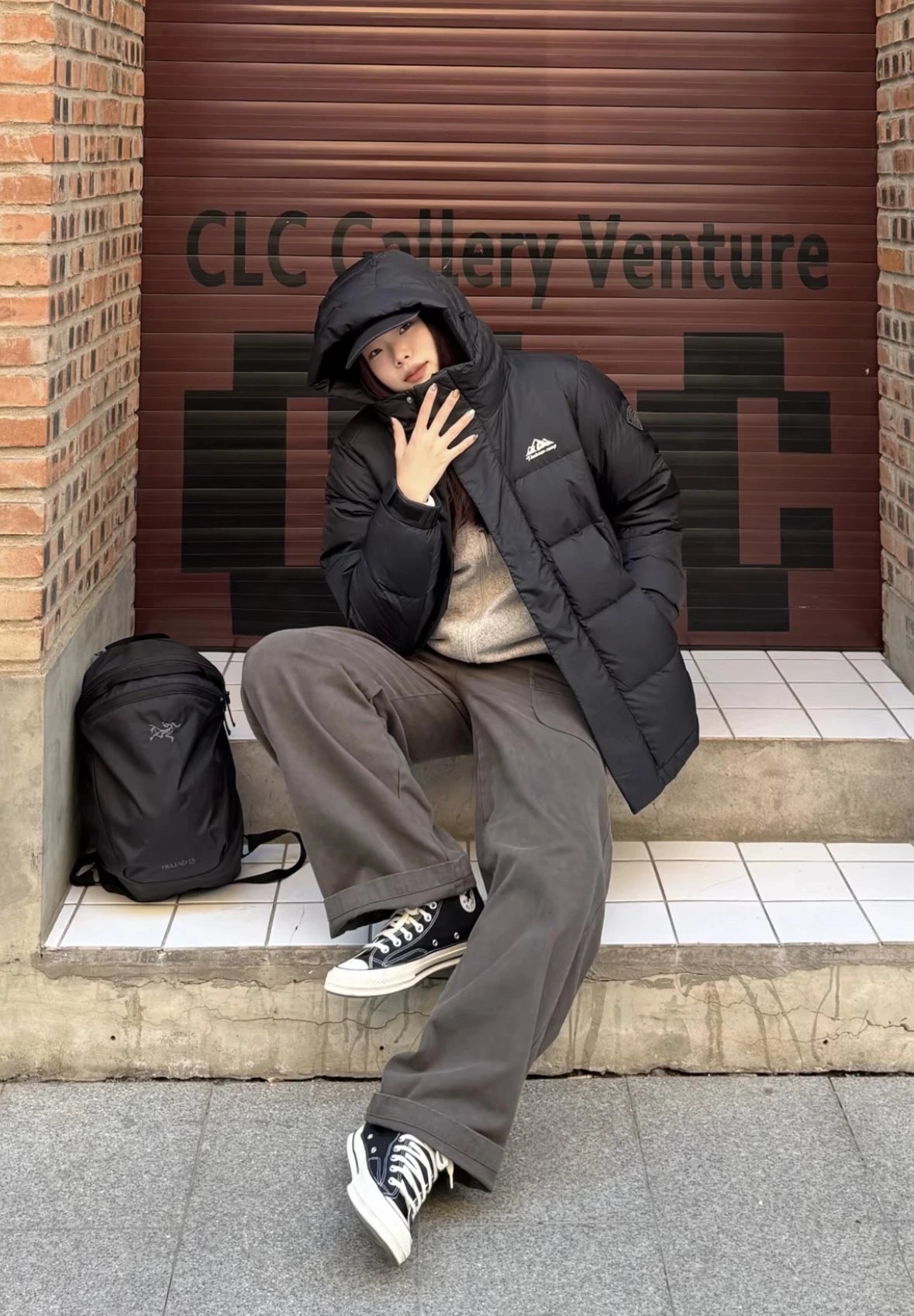 Item ID 8486 Heliad-16L-Waterproof coated nylon fabric embroidered logo multifuncti