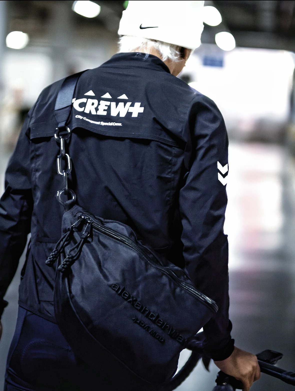 Item ID 8493 King Attica series _high-density nylon_ large capacity letter logo emb