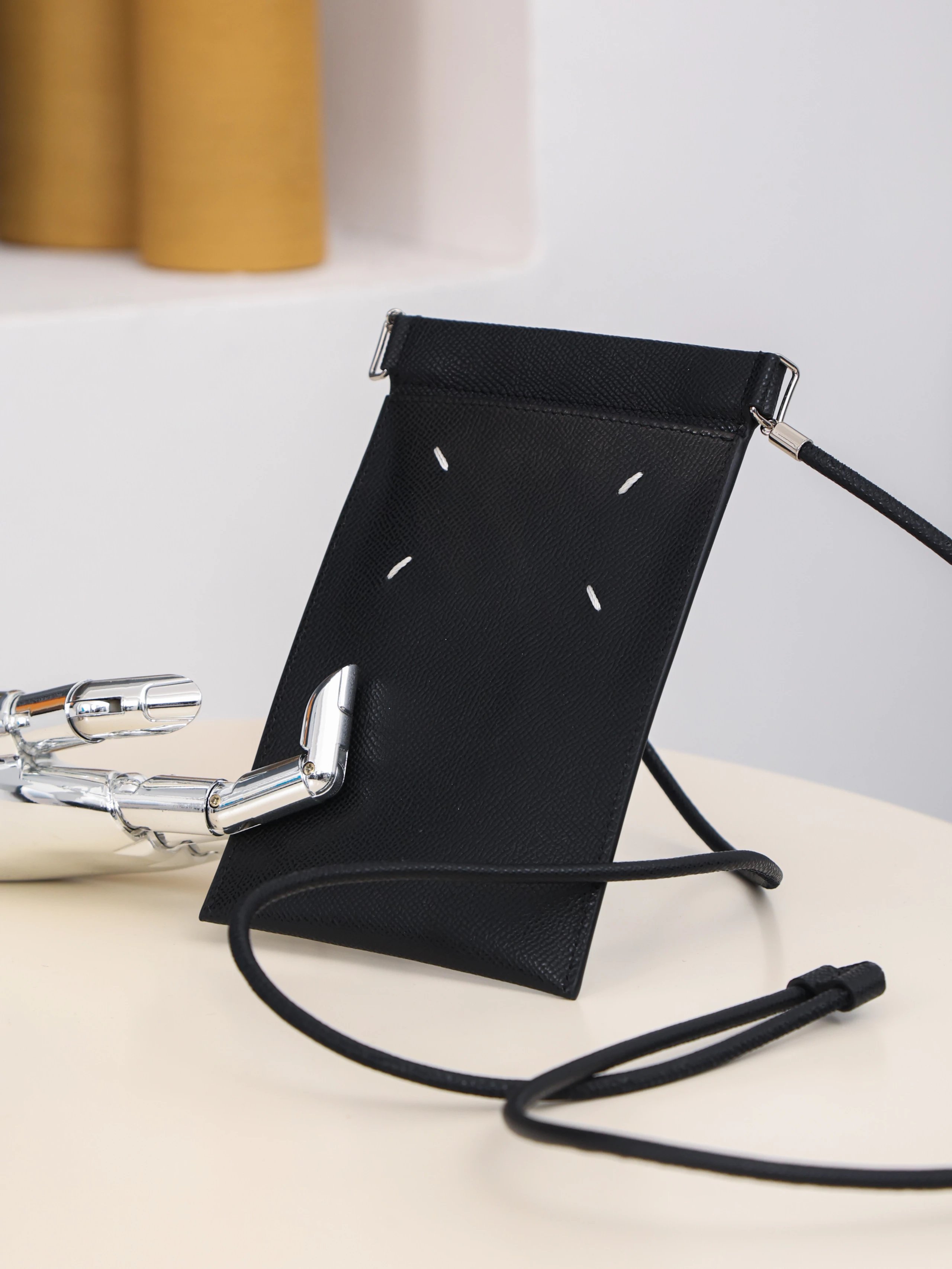 Item ID 8497 Maison-M@rgiela- Majira - Classic four-line mobile phone bag - Made of