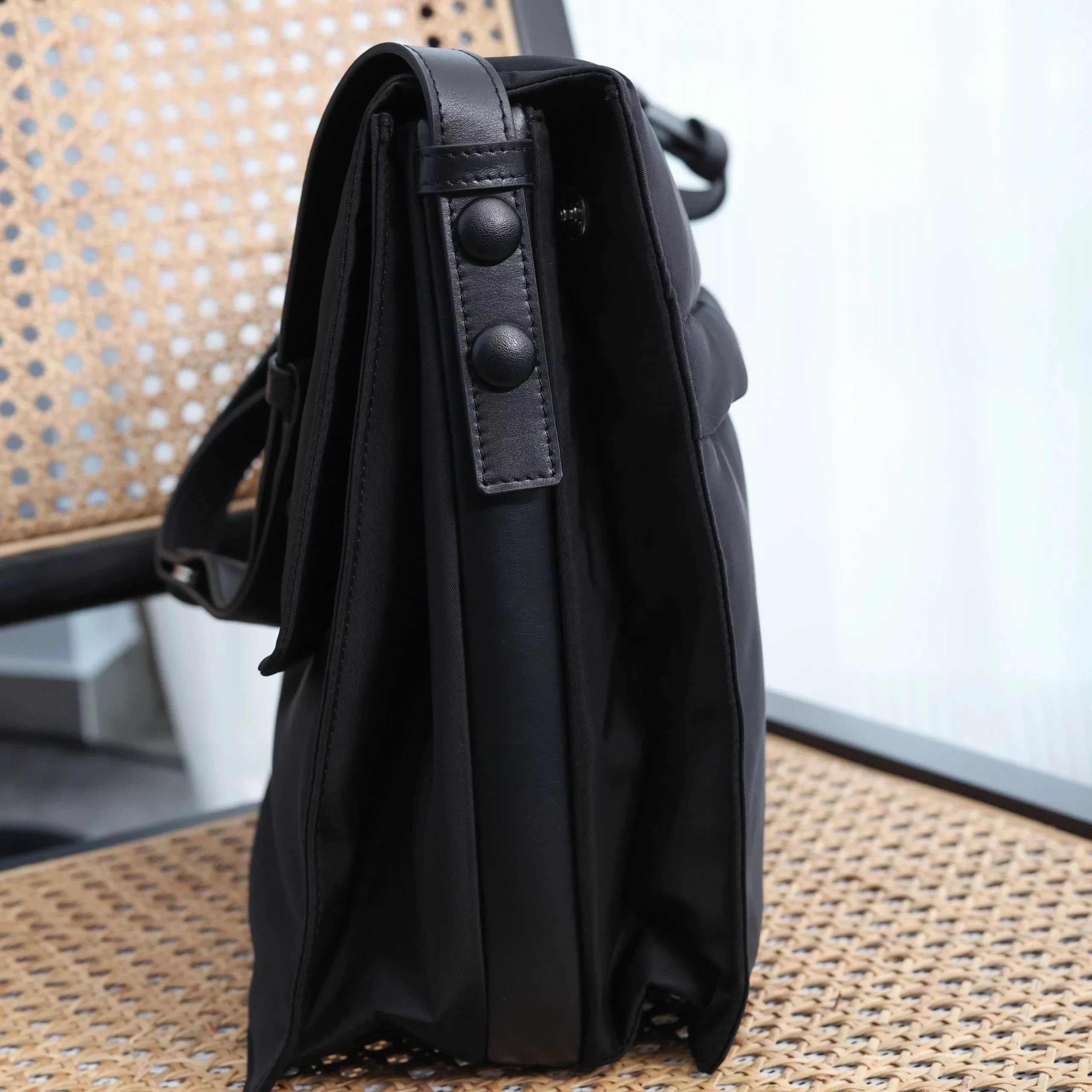 Item ID 8505 Prad invite collaboration - Retro flip bag, nylon bag, large briefcase