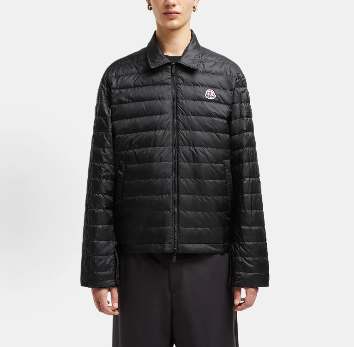 Item ID 8096 -SS25-Cidone series -“90 white goose down ” Goose down zipped lapel po