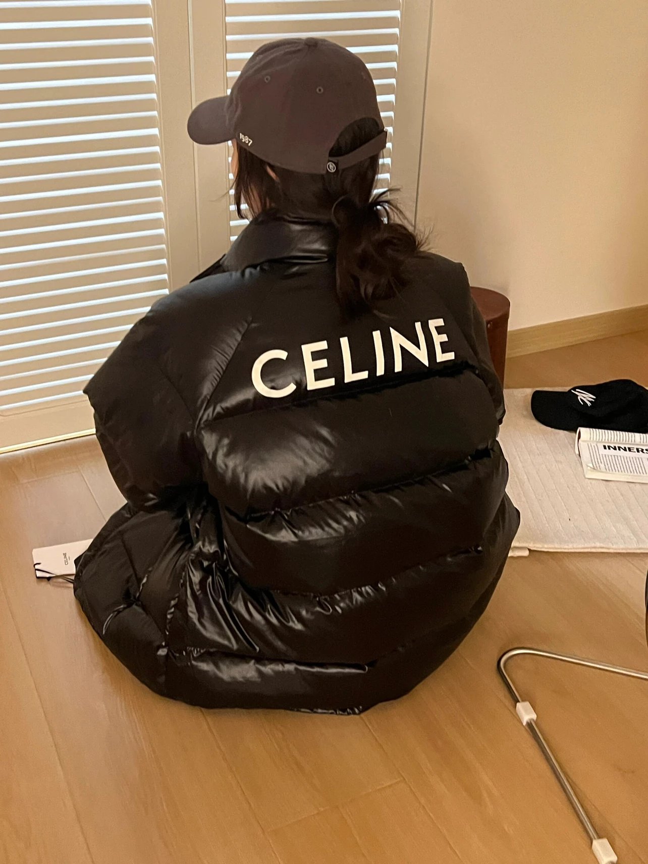 Item ID 8108 Ce1ine-2021ss-Classic - Breadcoat - Bright Down Jacket -90 Velvet - Sh