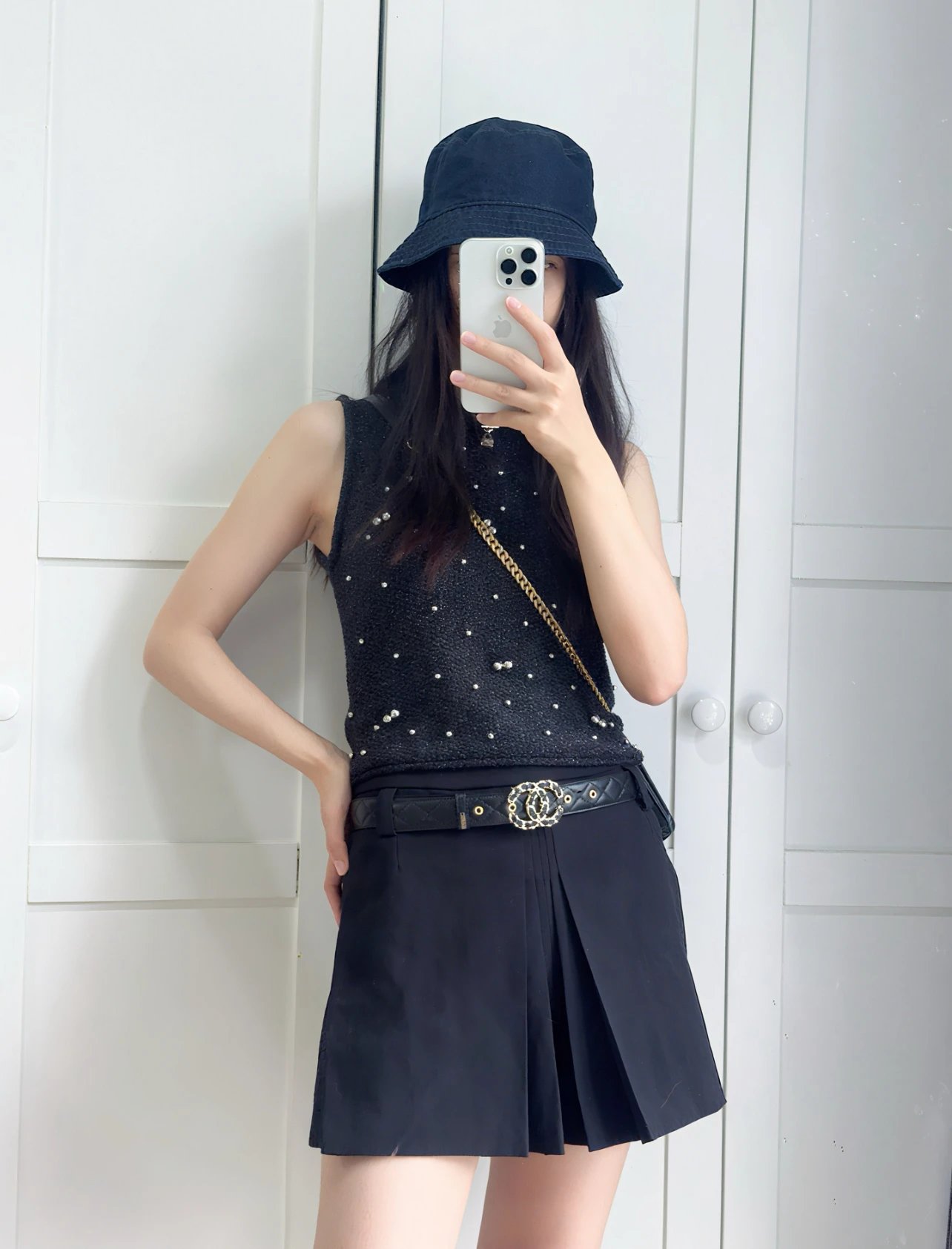 Item ID 8393 Advanced customization _imported calf leather_ CHANE1- Xiaoxiang - let