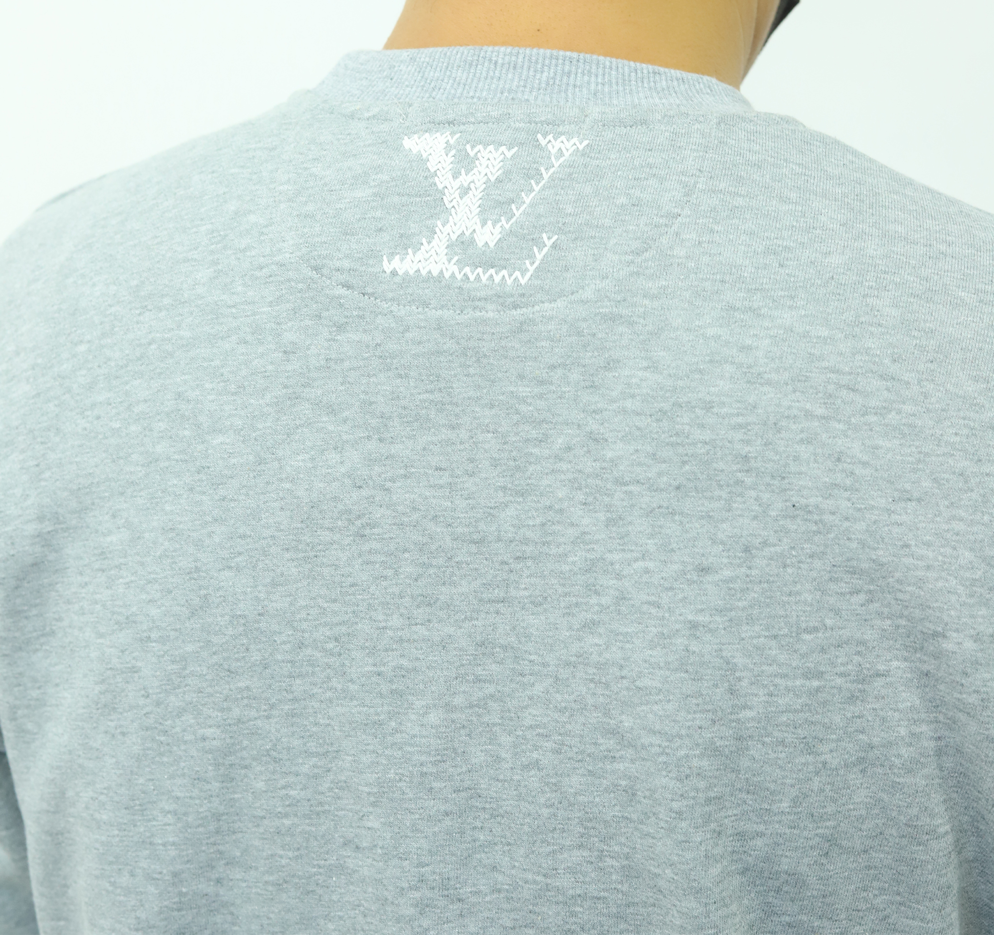 LV套头字母卫衣 灰色