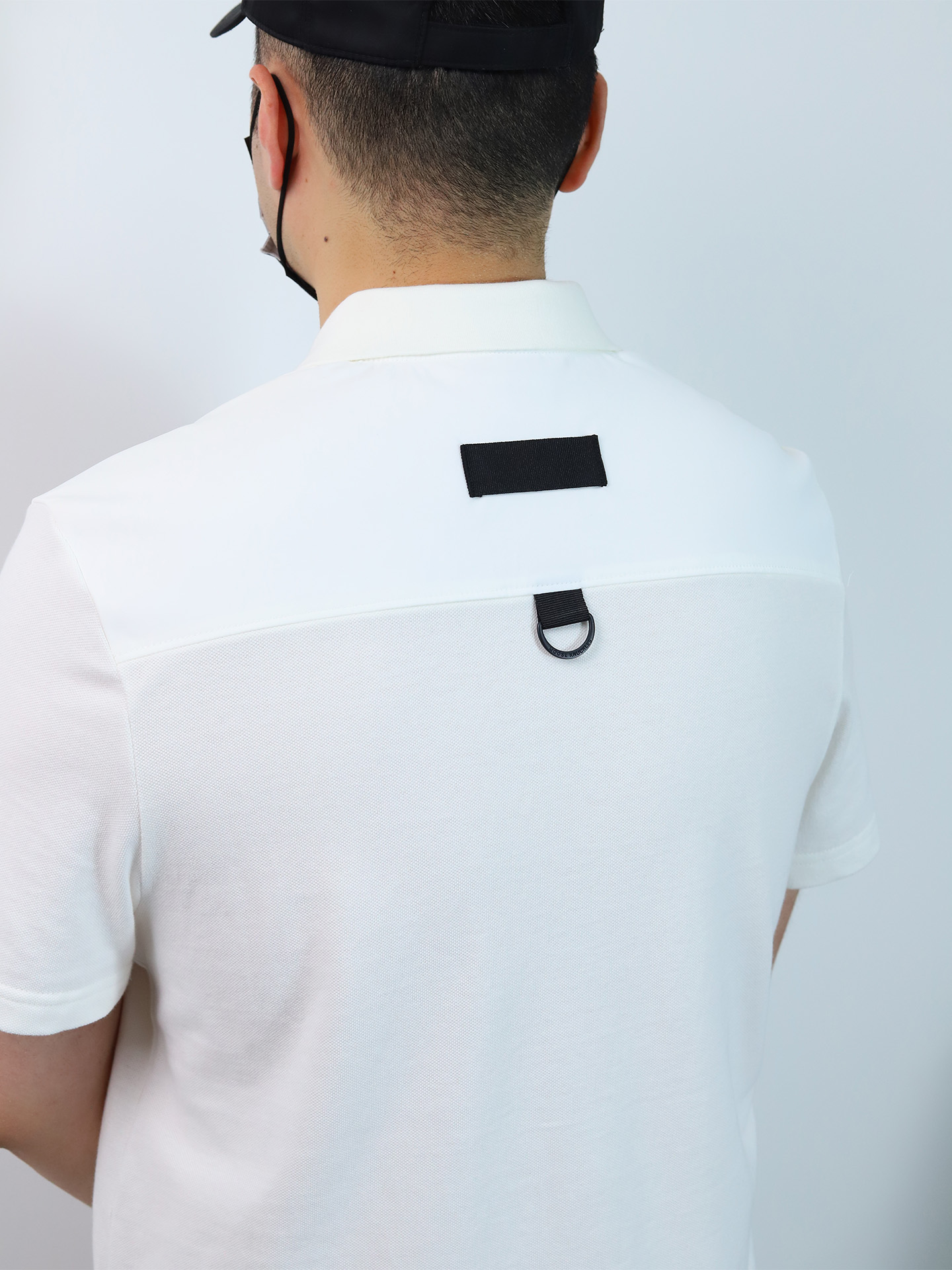 MOOSE KNUCKLE zip polo