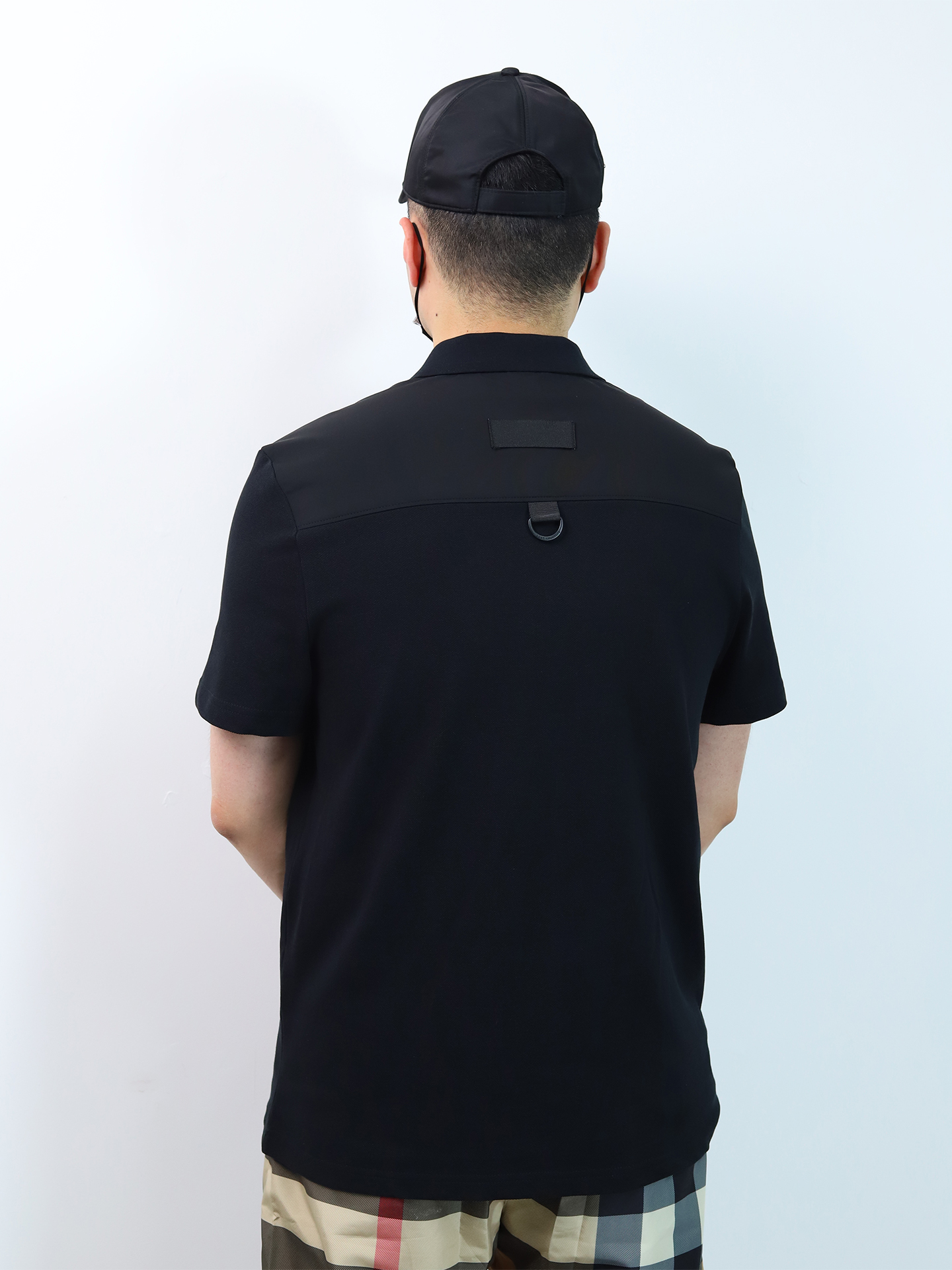 MOOSE KNUCKLE zip polo