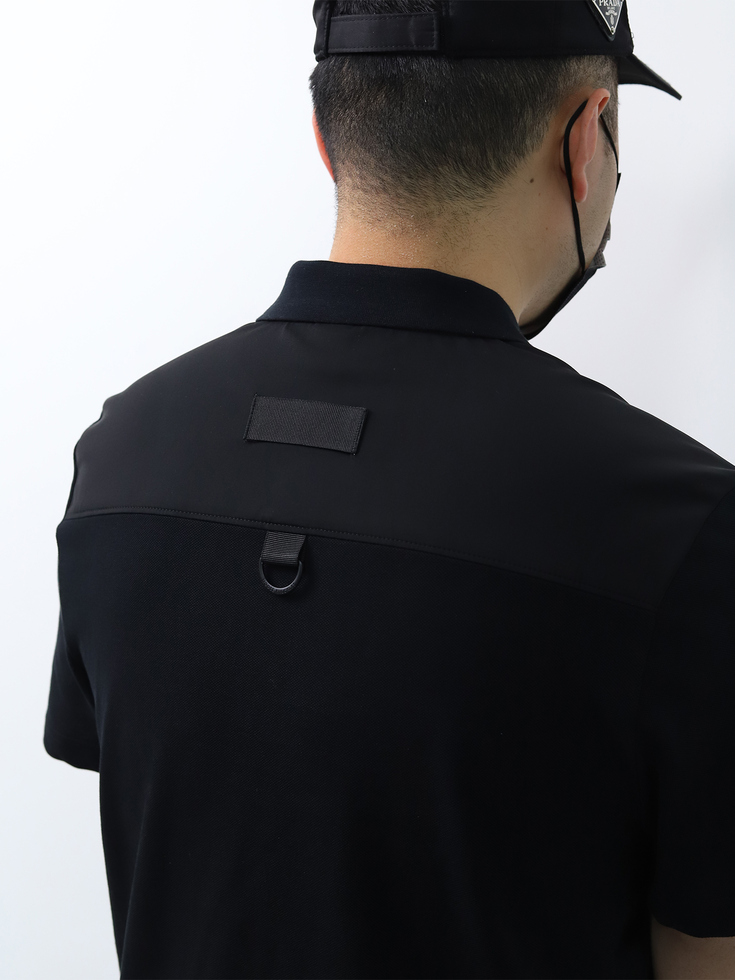 MOOSE KNUCKLE zip polo