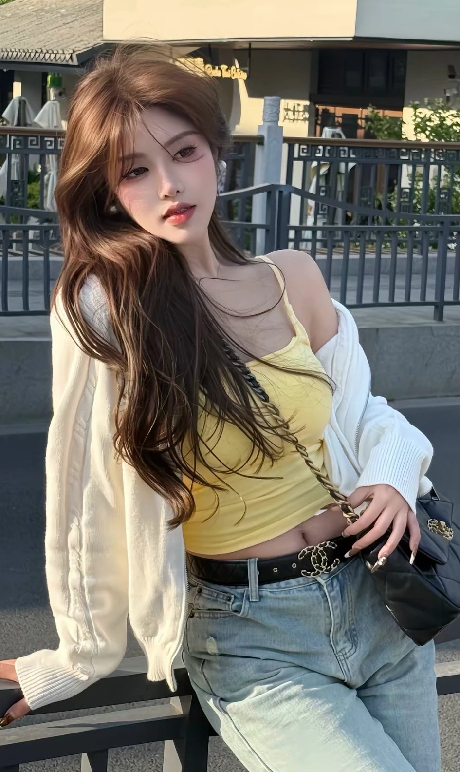 Item ID 8393 Advanced customization _imported calf leather_ CHANE1- Xiaoxiang - let