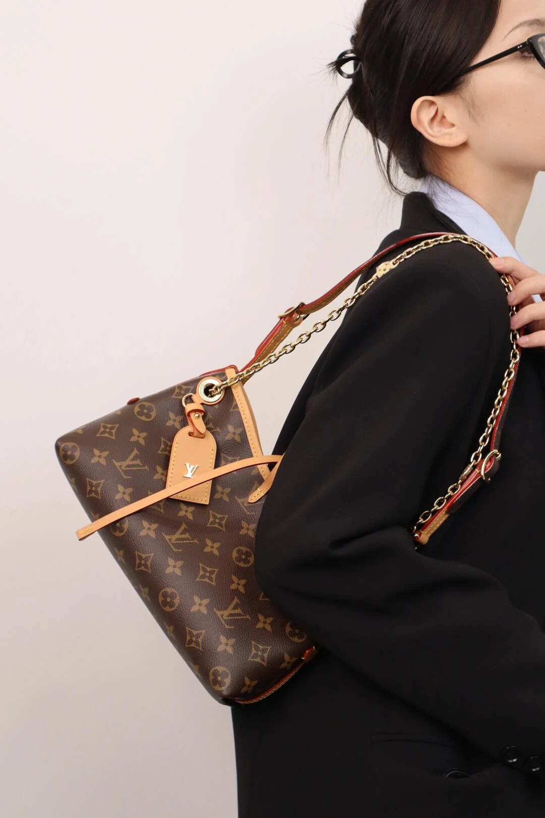 Item ID 8435 Advanced Customization -2022ss Monogram Vintage Series - Carryall BB C