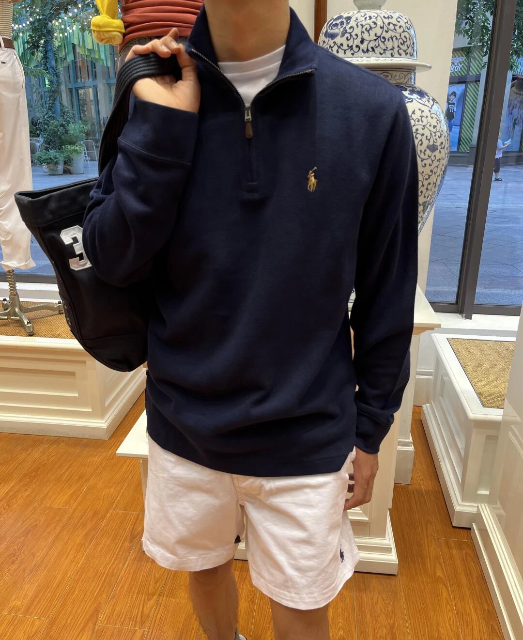 Item ID 8089 Ra1ph-Laurent- ralph lauren -2023FW- Equestrian embroidered stand coll