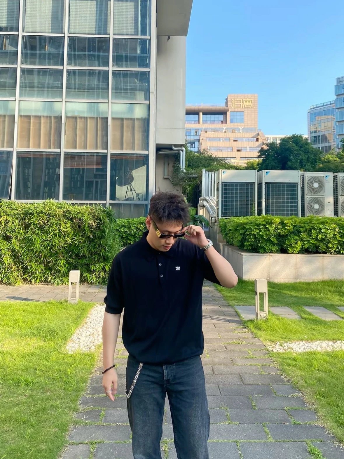 Item ID 8196 CEL1NE Celine -SS25-“60 Three-ply mercerized cotton ”Logo Embroidered