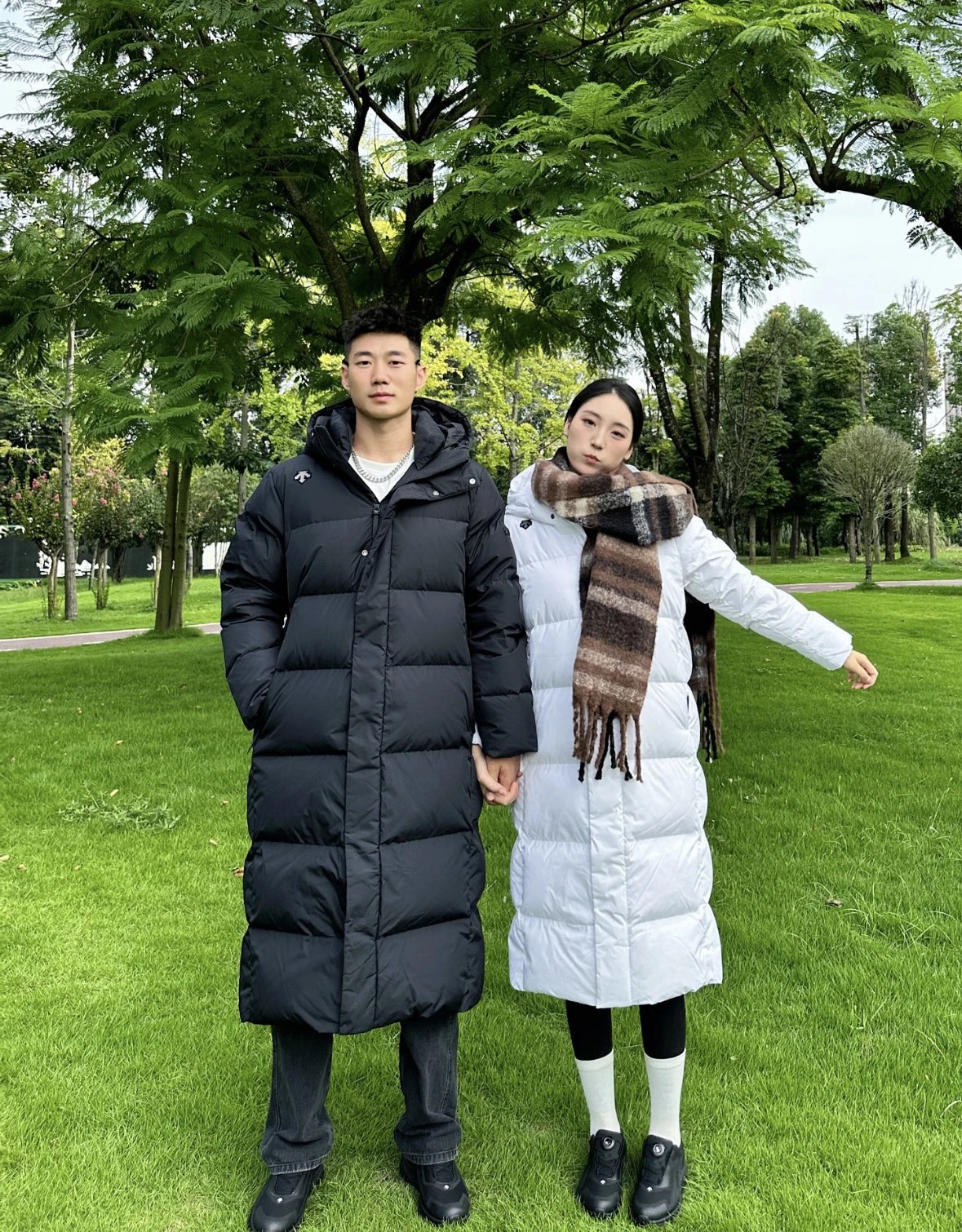 Item ID 8134 SKI-STYLE series -“ correct 3M Printed coating ” long commuter down ja