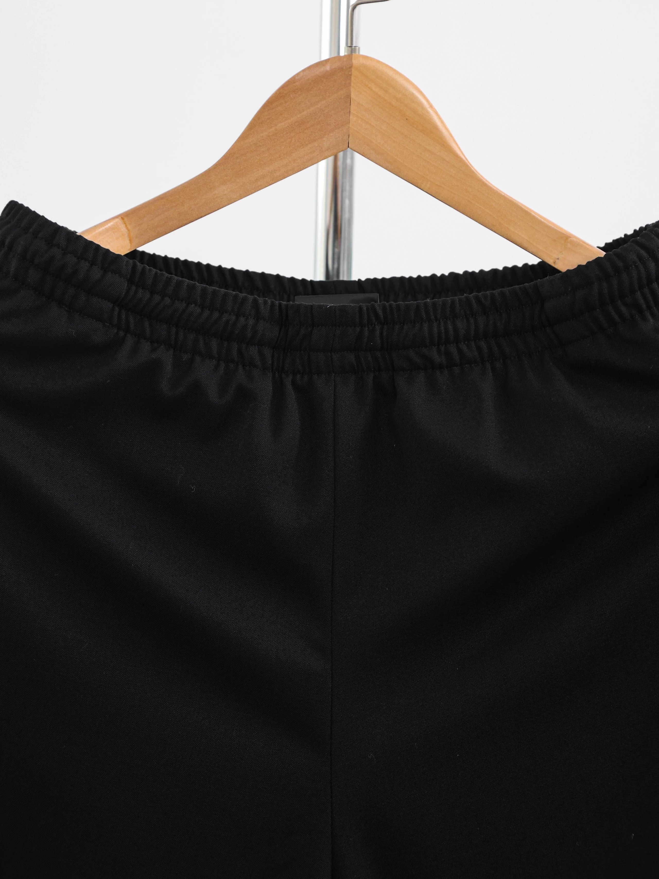 Item ID 8343 Balenci@ga- Paris -2023ss-100% wool worsted - Solid color pressed mid-