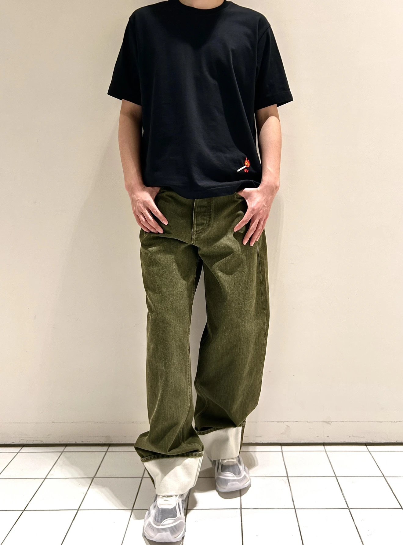 Item ID 8294 Bottega-Venet@-BV-2025ss- Small match pattern embroidered short sleeve