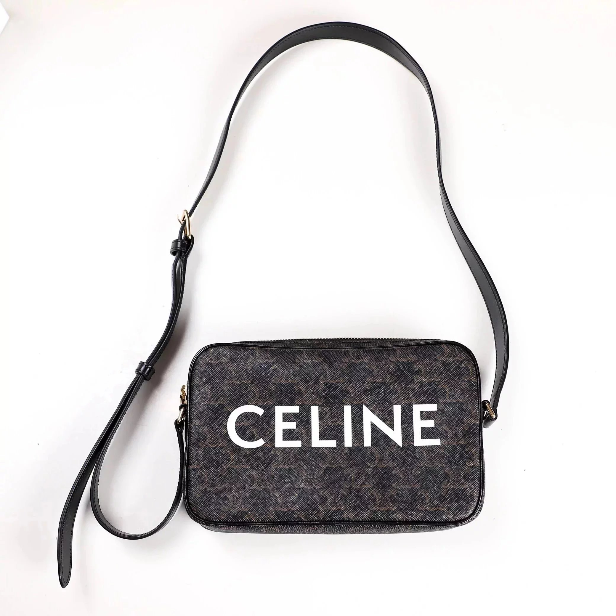 Item ID 8453 Celine- Arc de Triomphe - Classic presbyopic leather - messenger bag -