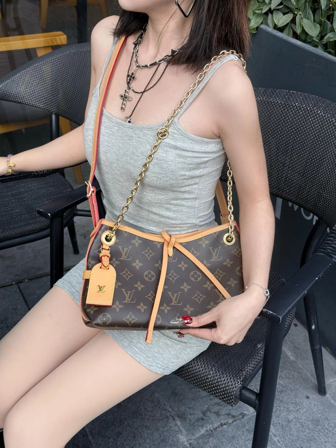 Item ID 8435 Advanced Customization -2022ss Monogram Vintage Series - Carryall BB C