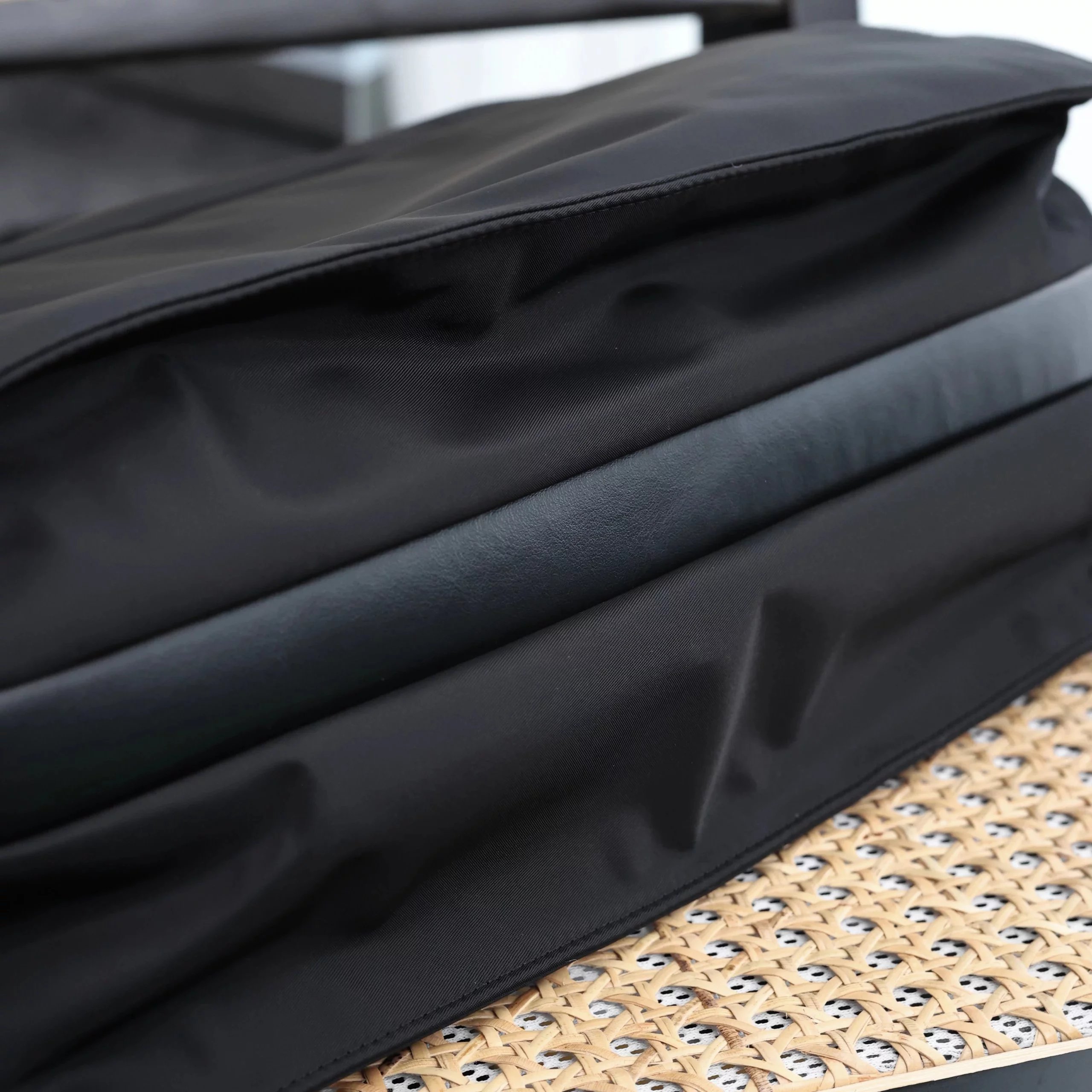 Item ID 8505 Prad invite collaboration - Retro flip bag, nylon bag, large briefcase