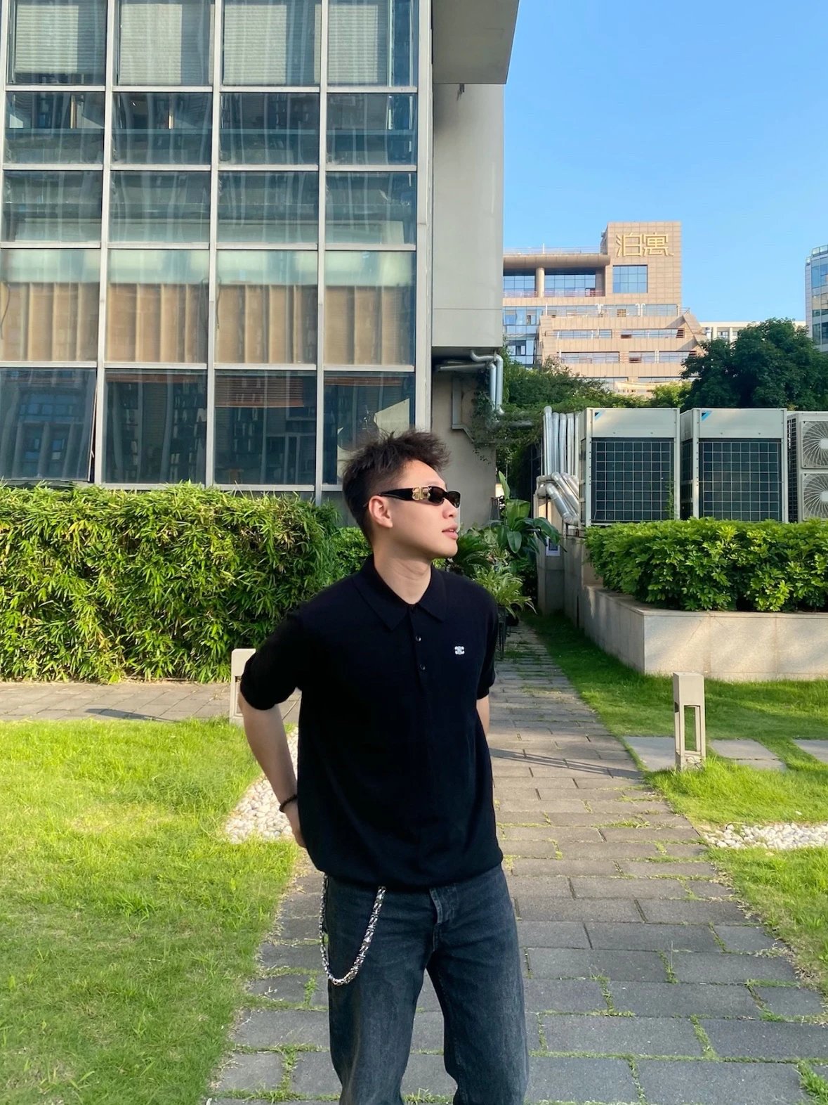 Item ID 8196 CEL1NE Celine -SS25-“60 Three-ply mercerized cotton ”Logo Embroidered