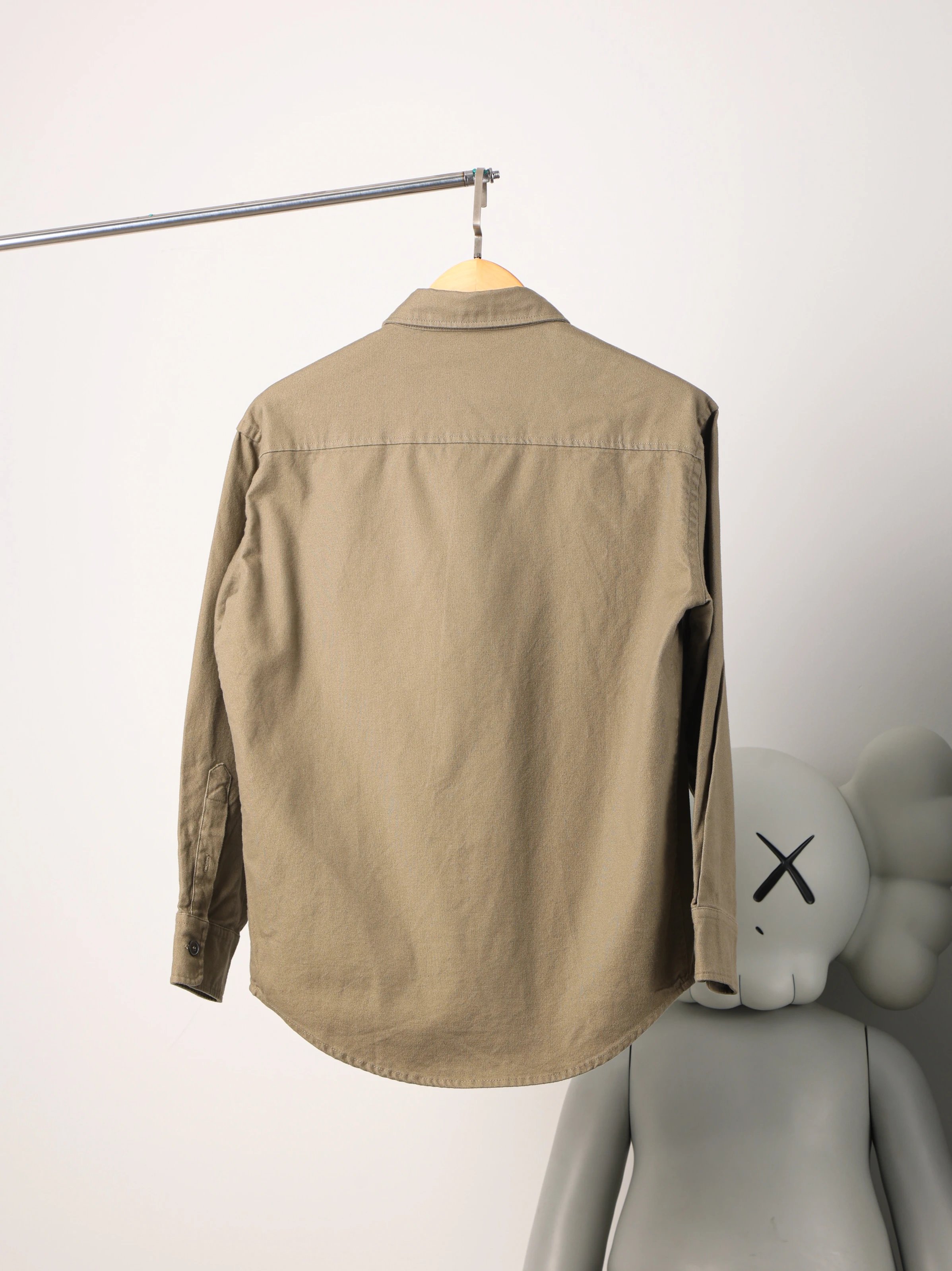 Item ID 8212 AmiParis-2023ss Classic - workwear pocket shirt - heavyweight fabric