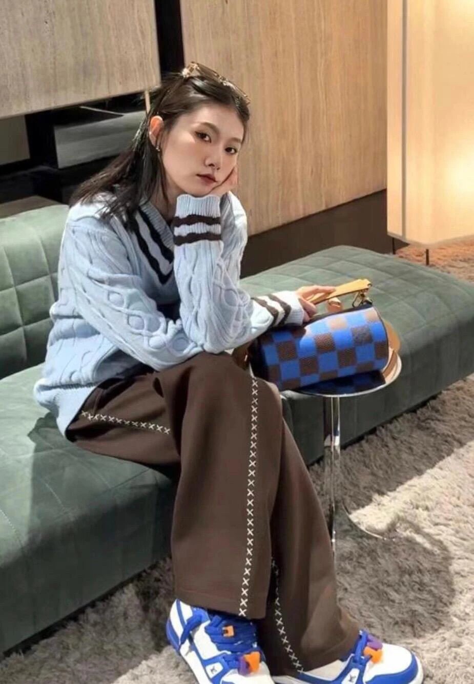 Item ID 8341 Advanced customization -Tyler Joint series - Show casual pants - side