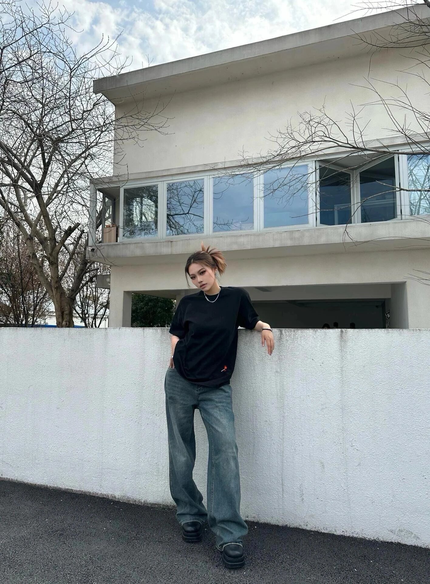 Item ID 8294 Bottega-Venet@-BV-2025ss- Small match pattern embroidered short sleeve