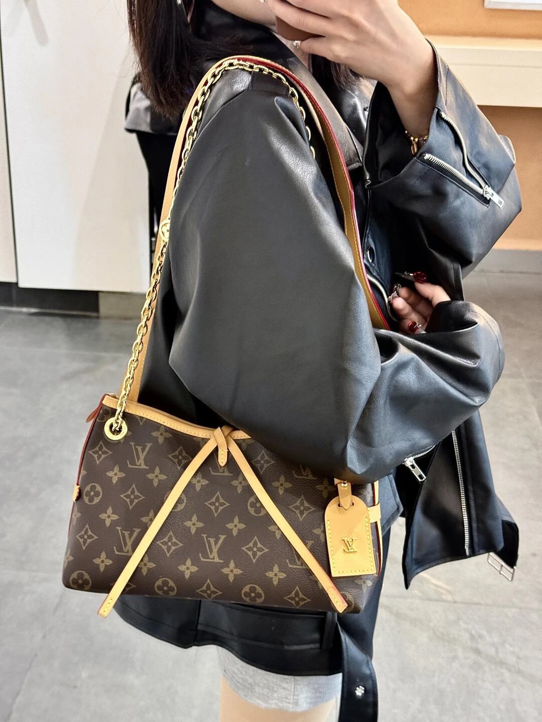 Item ID 8435 Advanced Customization -2022ss Monogram Vintage Series - Carryall BB C