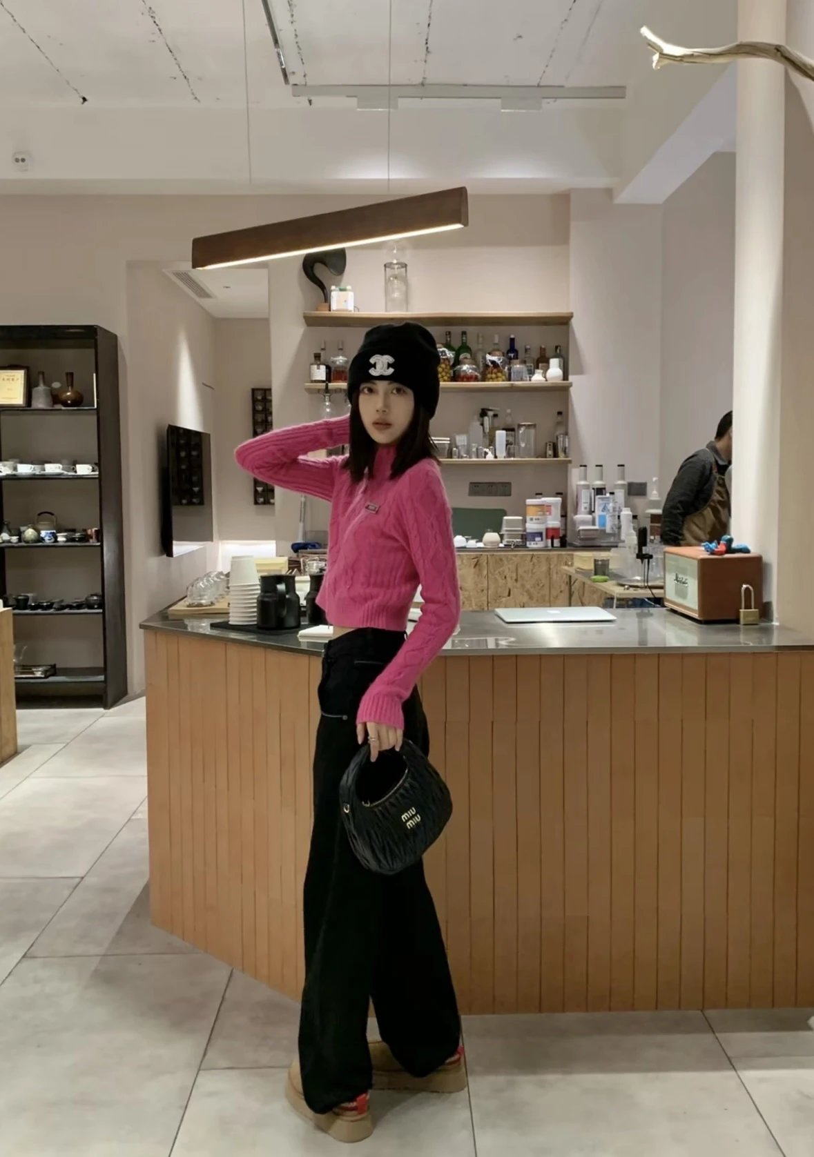 Item ID 8485 Haute couture series - Miu Miu -Wander series -“ Imported lambskin ”“