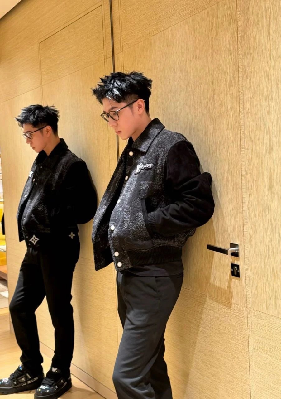 Item ID 8027 Haute Couture SS25 Baseball Jacket _Handmade Beaded_ _Imported Goat su