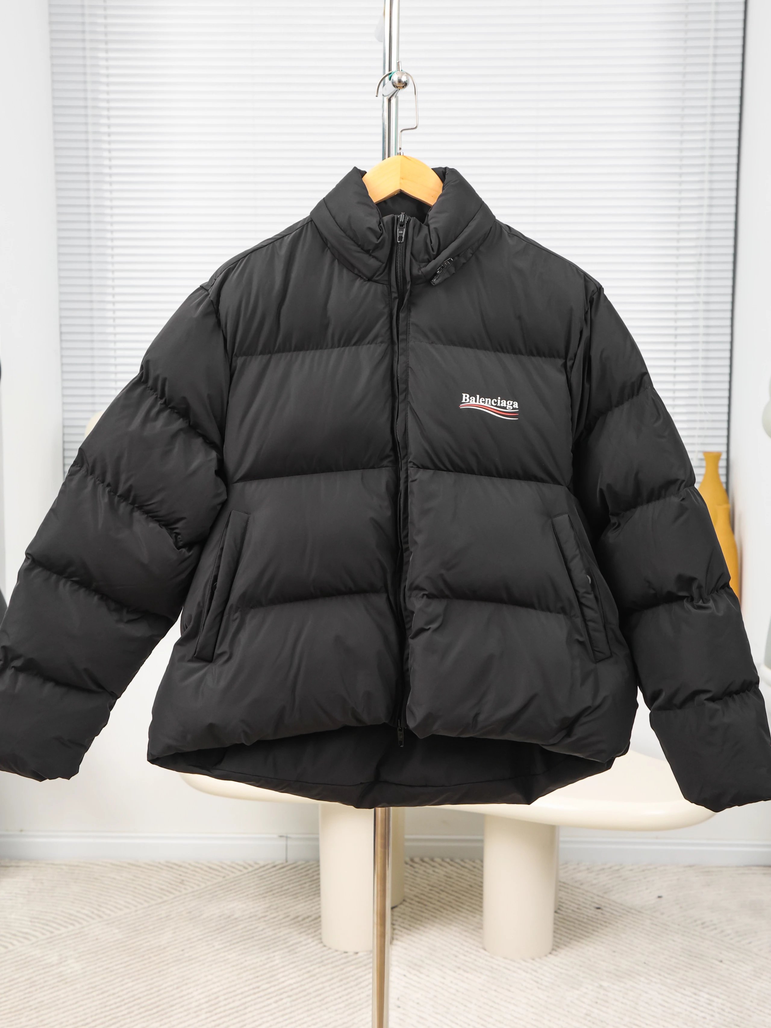 Item ID 8103 Balenci@ga- Paris - Cola Wave Series - Down Cotton Jacket - Vest - Dow