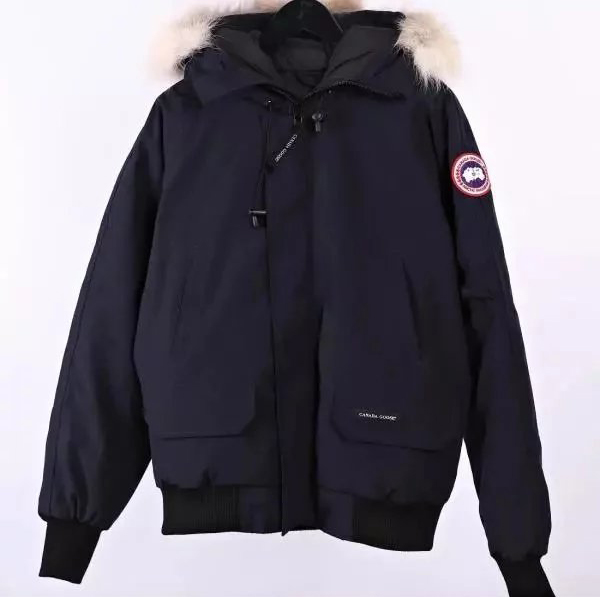 Item ID 8115 Goose brand -01 Expedition short down jacket -( Original wolf hair - F