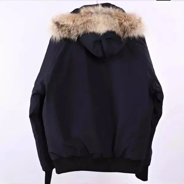 Item ID 8115 Goose brand -01 Expedition short down jacket -( Original wolf hair - F