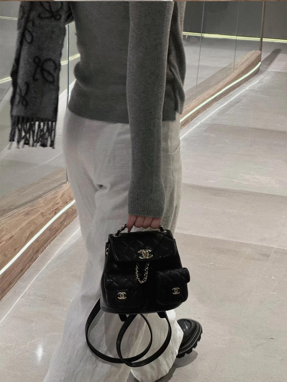Item ID 8456 CHANE1- Xiaoxiang -2024ss-24a-Duma Little frog backpack - Original fac