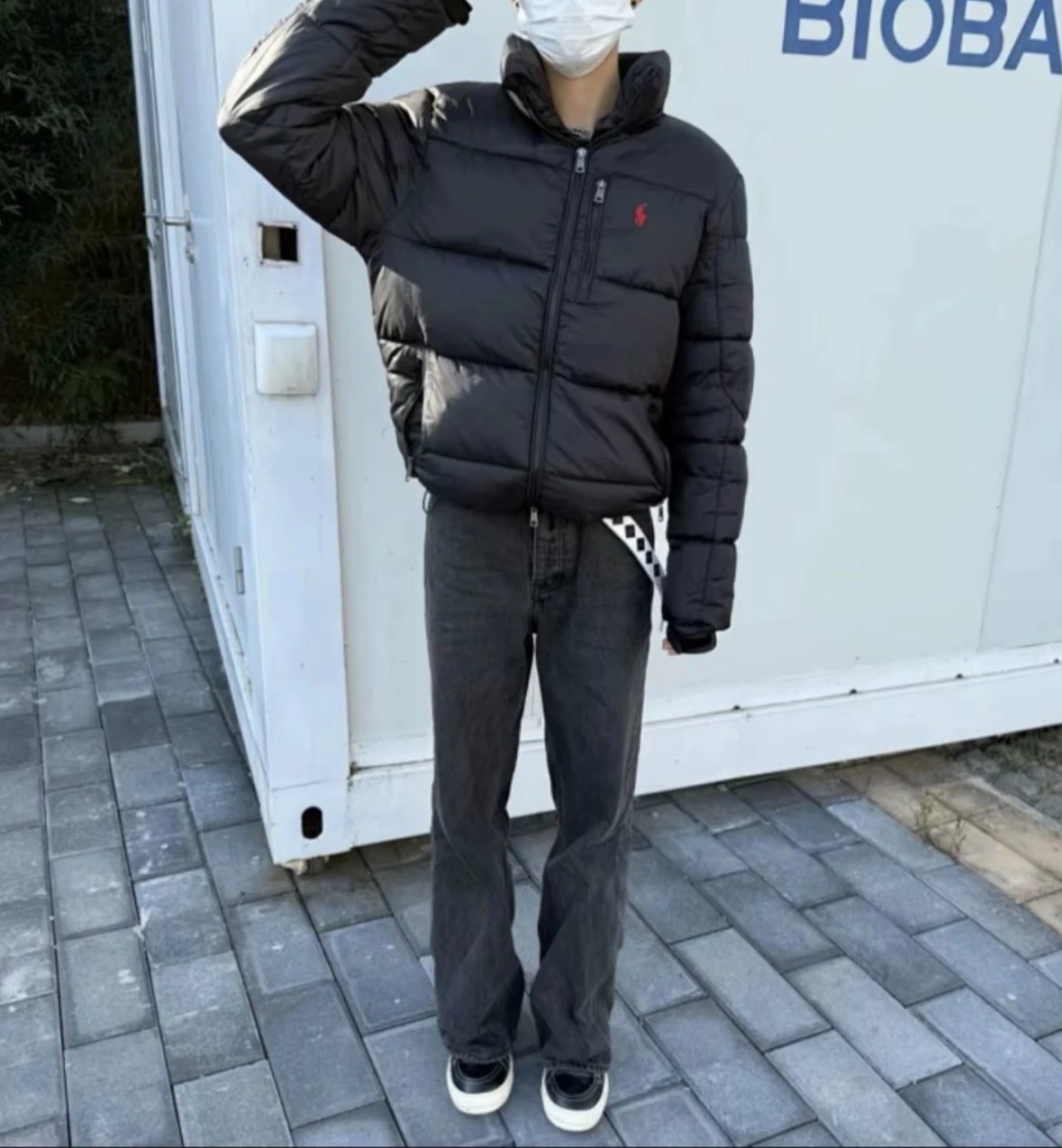 Item ID 8133 raff FW24 solid color down jacket “80 white duck down ” Zipper hooded