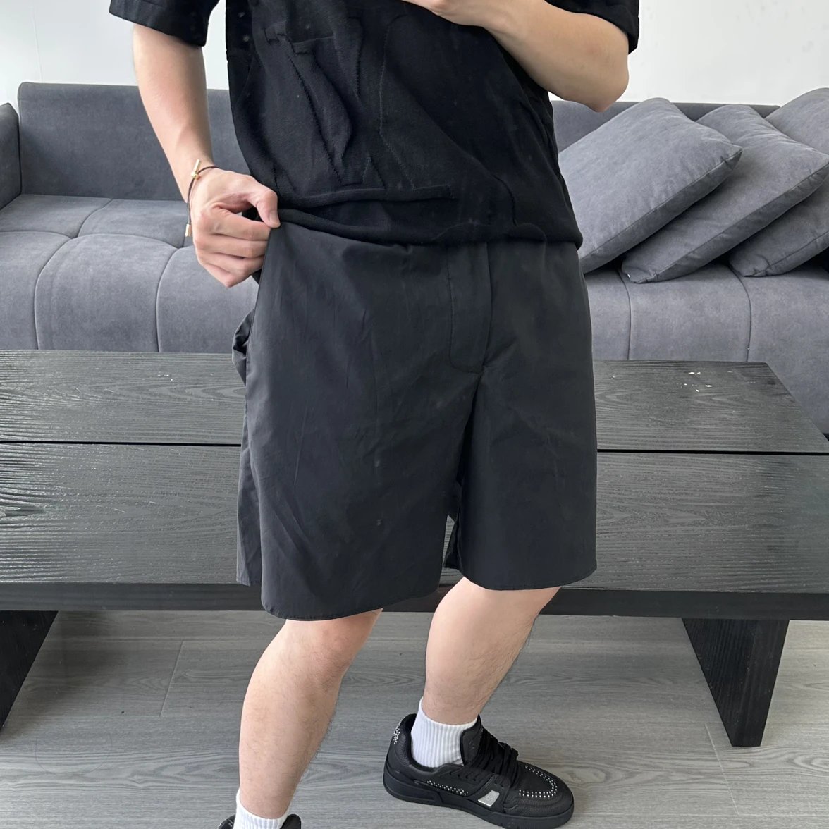 Item ID 8236 Fend1- Fendi -2025ss- Haute couture tencel cotton - back pocket embroi