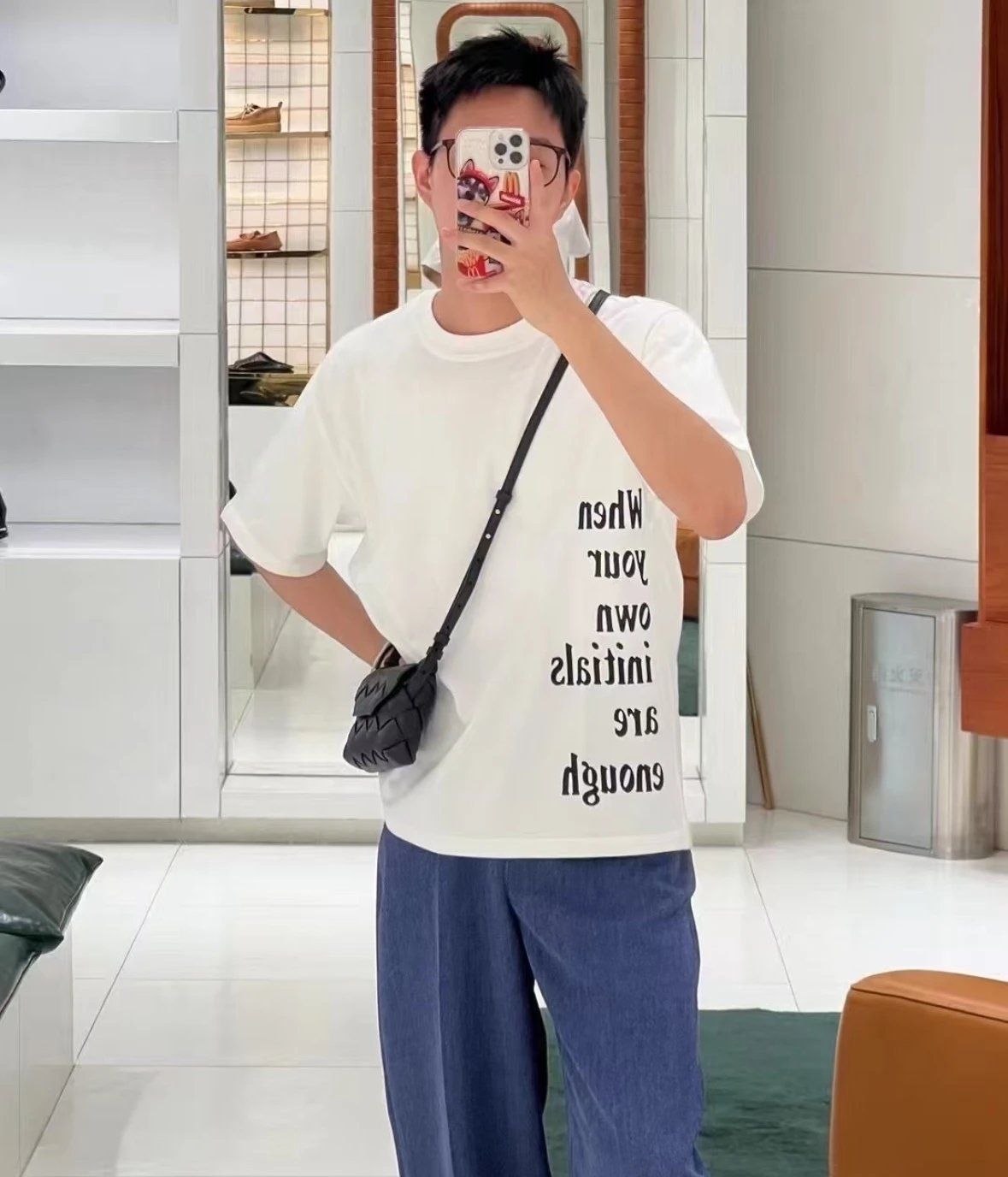 Item ID 8301 BV Bottega Veneta -SS25 limited -“ Built-in embroidery ” Jersey monogr