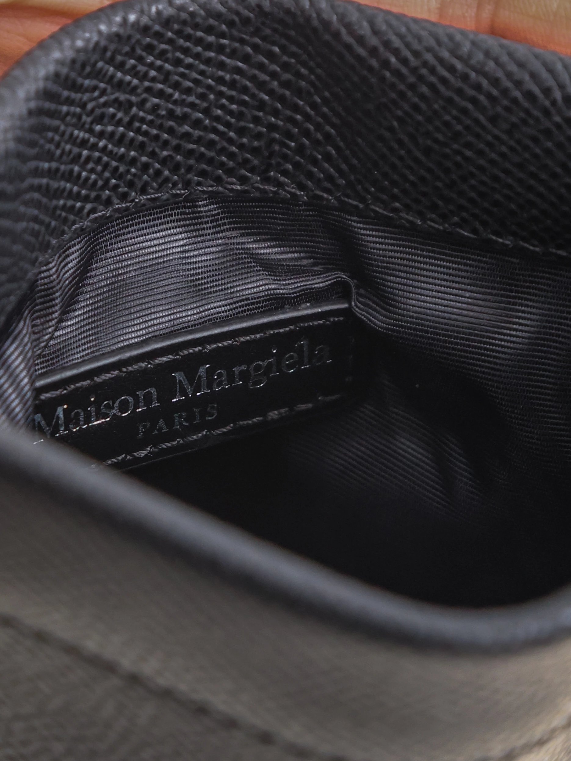 Item ID 8497 Maison-M@rgiela- Majira - Classic four-line mobile phone bag - Made of