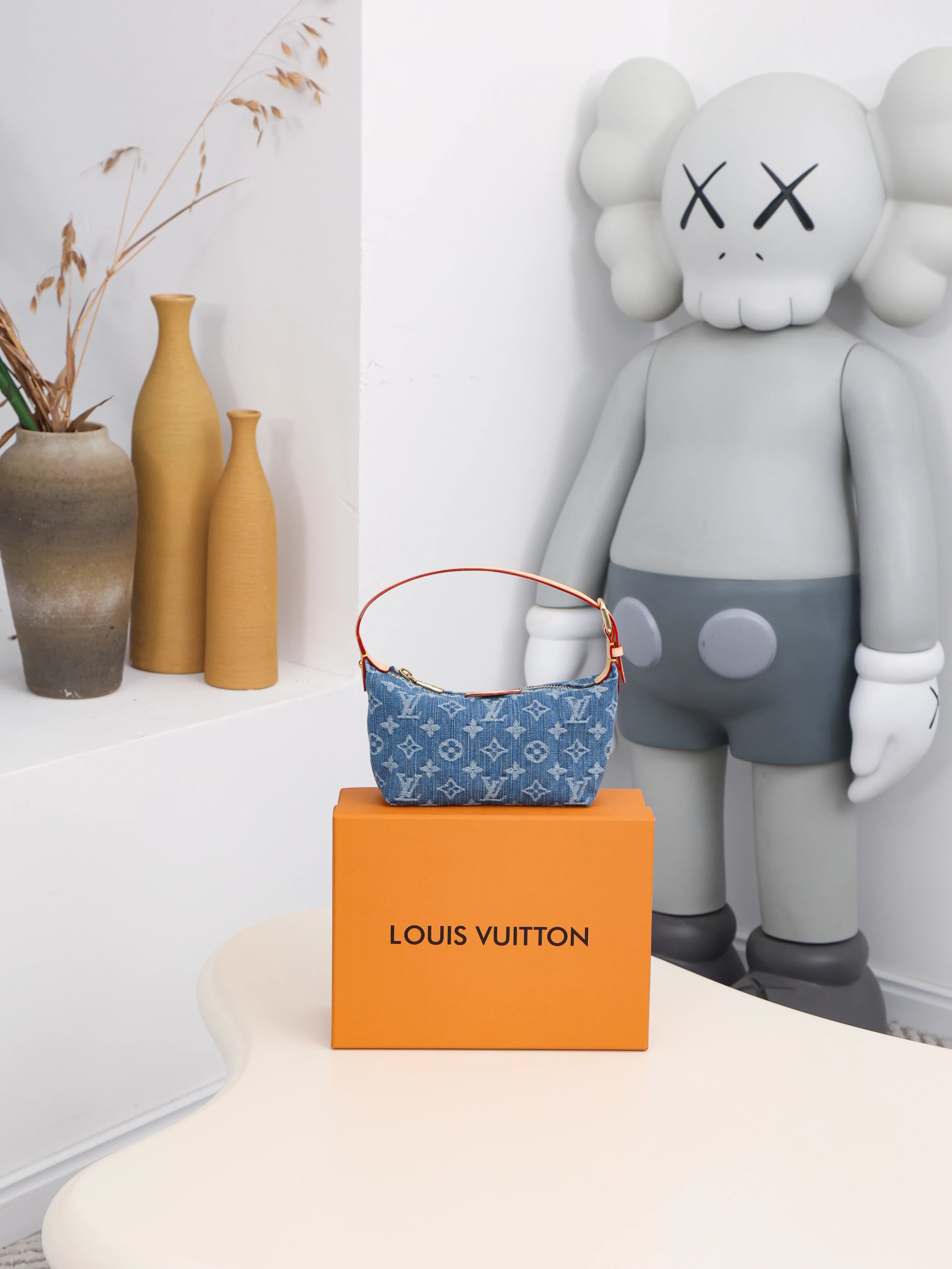 Item ID 8423 Advanced customization - Denim denim bag - Denim small lunch box handb