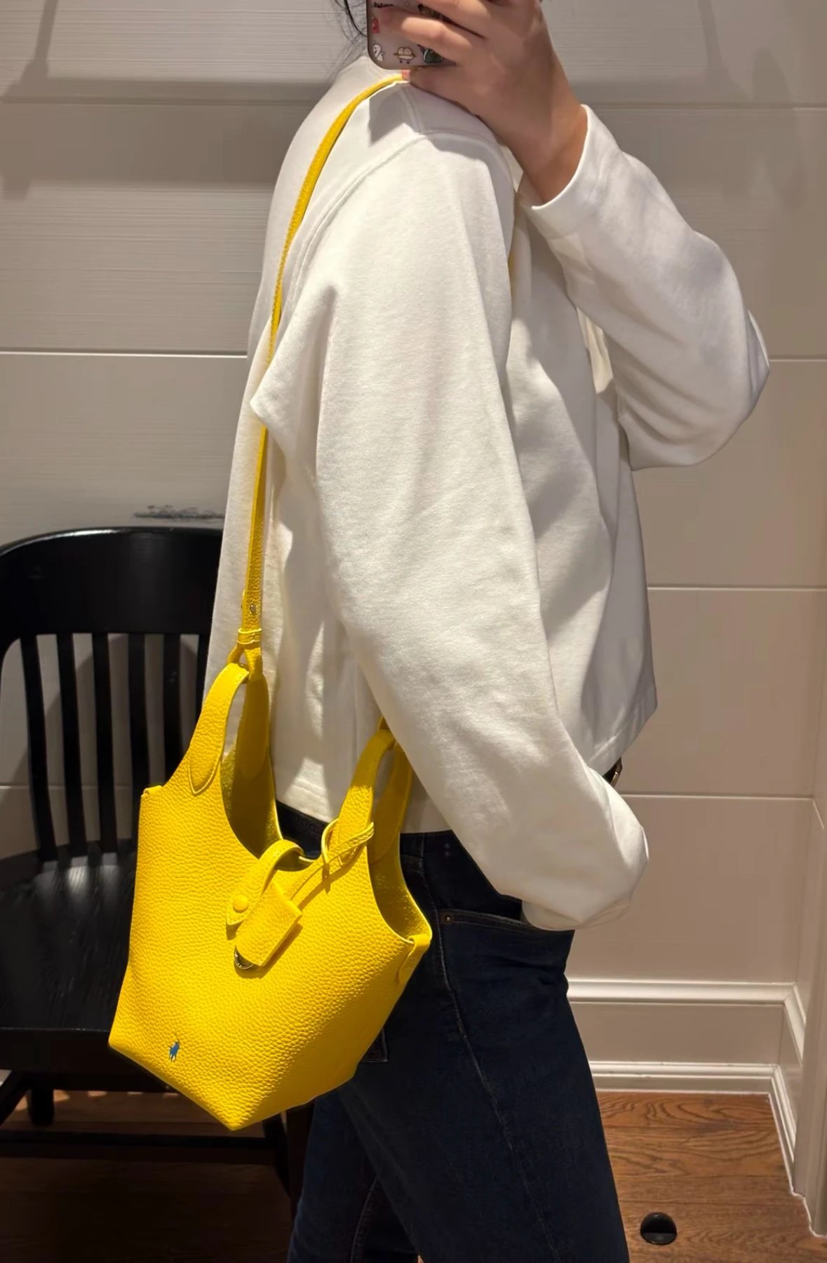 Item ID 8495 Laf's vegetable basket - Imported leather - tote bag Tote bag shopping