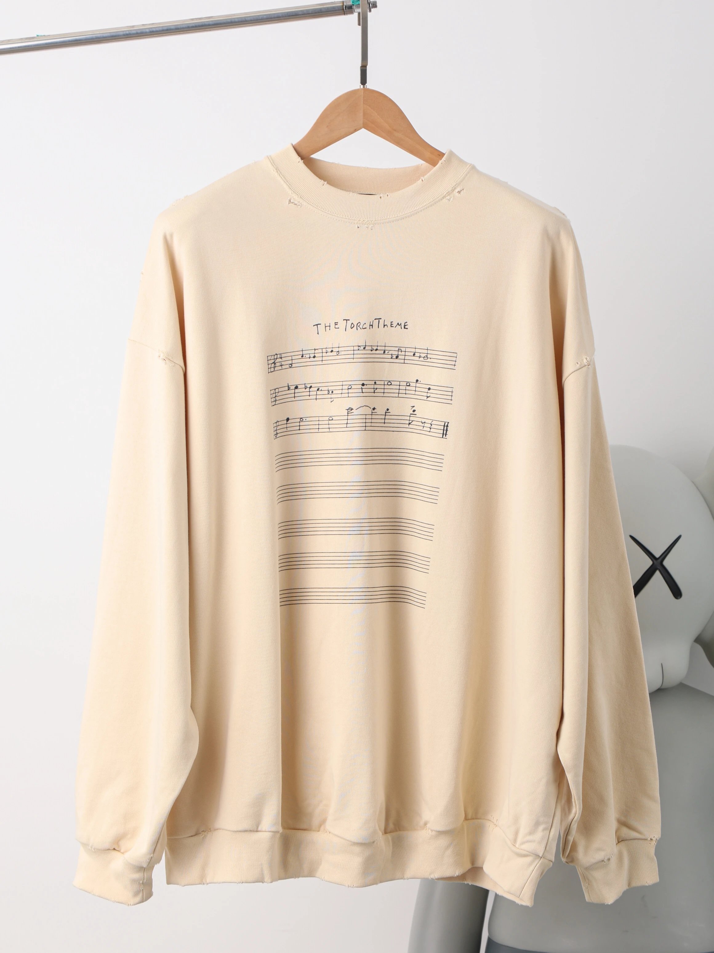 Item ID 8072 Balenc1aga- Paris -2024ss- limited edition - staff print sweatshirt -