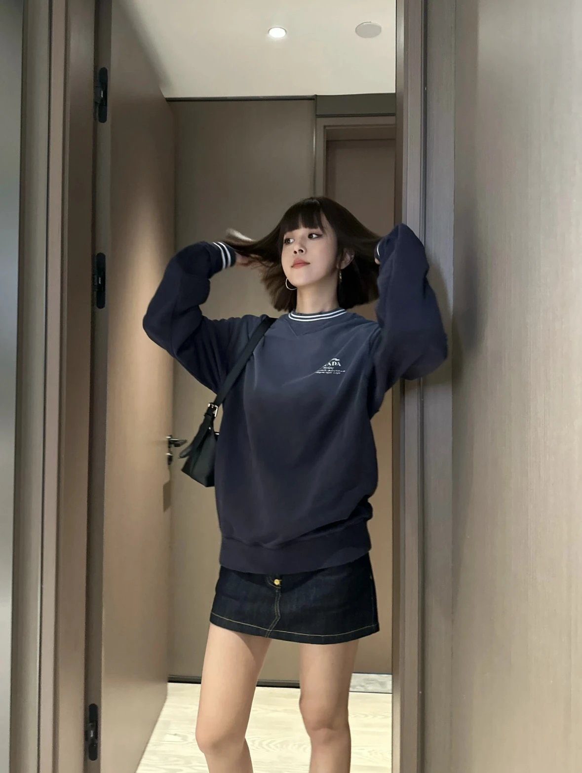 Item ID 8088 PRD-SS24Logo-“ Heavy industrial washing ”“ Purely hand-sanded ” Printe