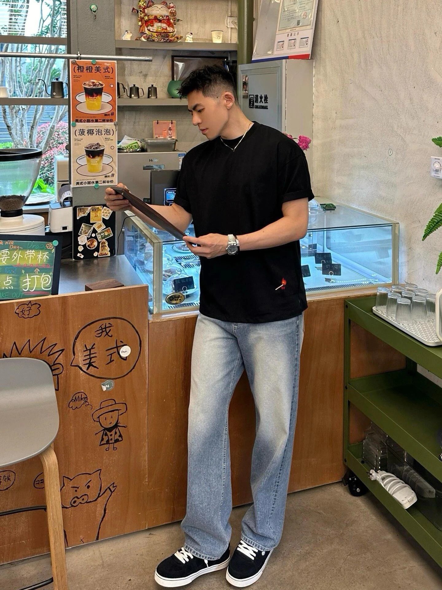 Item ID 8294 Bottega-Venet@-BV-2025ss- Small match pattern embroidered short sleeve